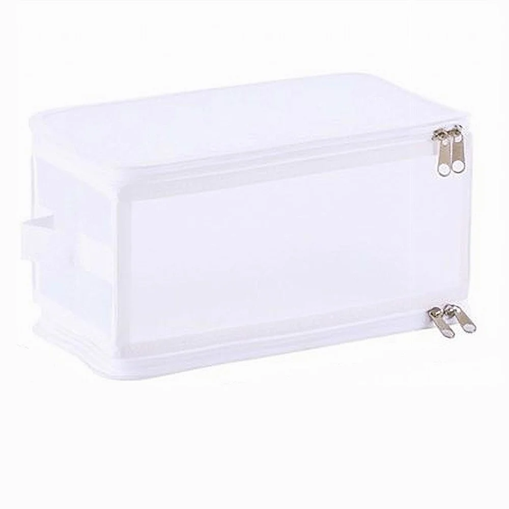BOX SCATOLA SALVASPAZIO PORTATUTTO CONTENITORE ORGANIZER ARMADI 30X28X15CM 59972 - Cleafe