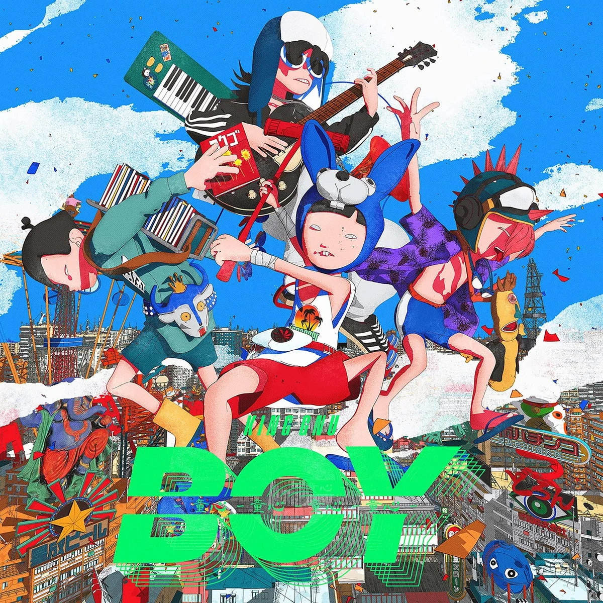 King Gnu BOY First Press Limited Edition CD + Blu-ray set限定版