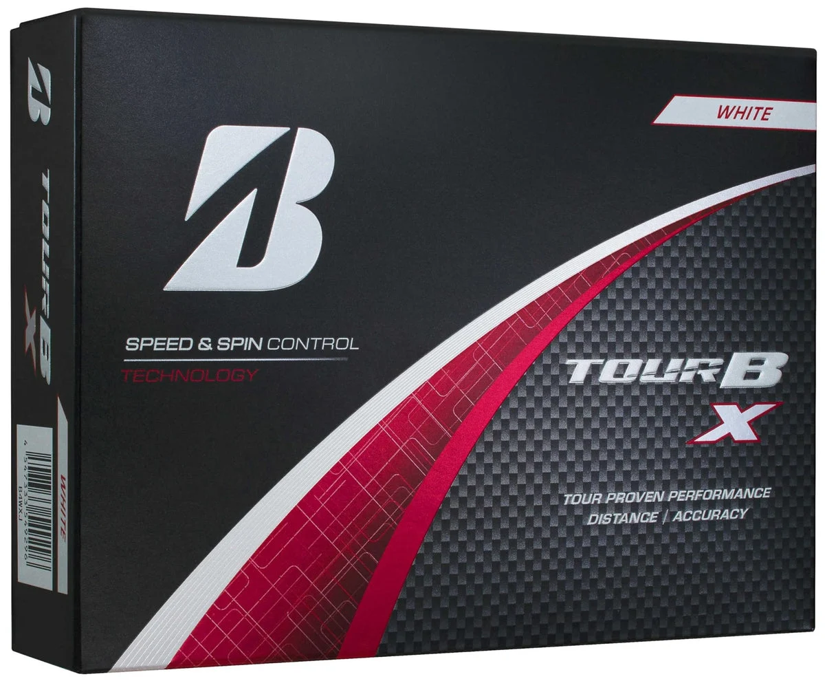 Bridgestone Palline da Golf TOUR B X 2024 Modello Bianco 12 Pezzi