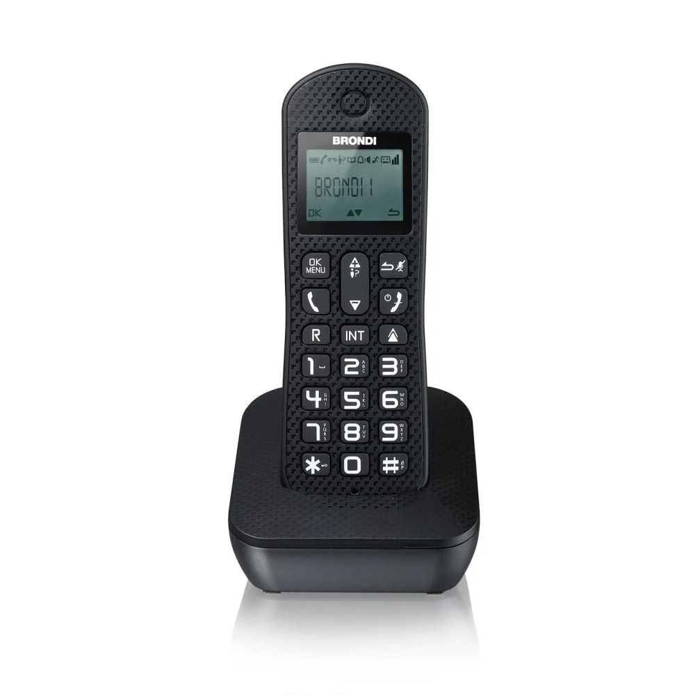 BRONDI CORDLESS MARIOT CON IDENTIFICATIVO DEL CHIAMANTE RUBRICA E SVEGLIA - TrAdE Shop Traesio