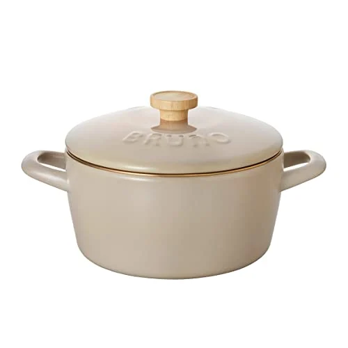 Bruno Fuji enameled two-handled pot 20cm BHK280