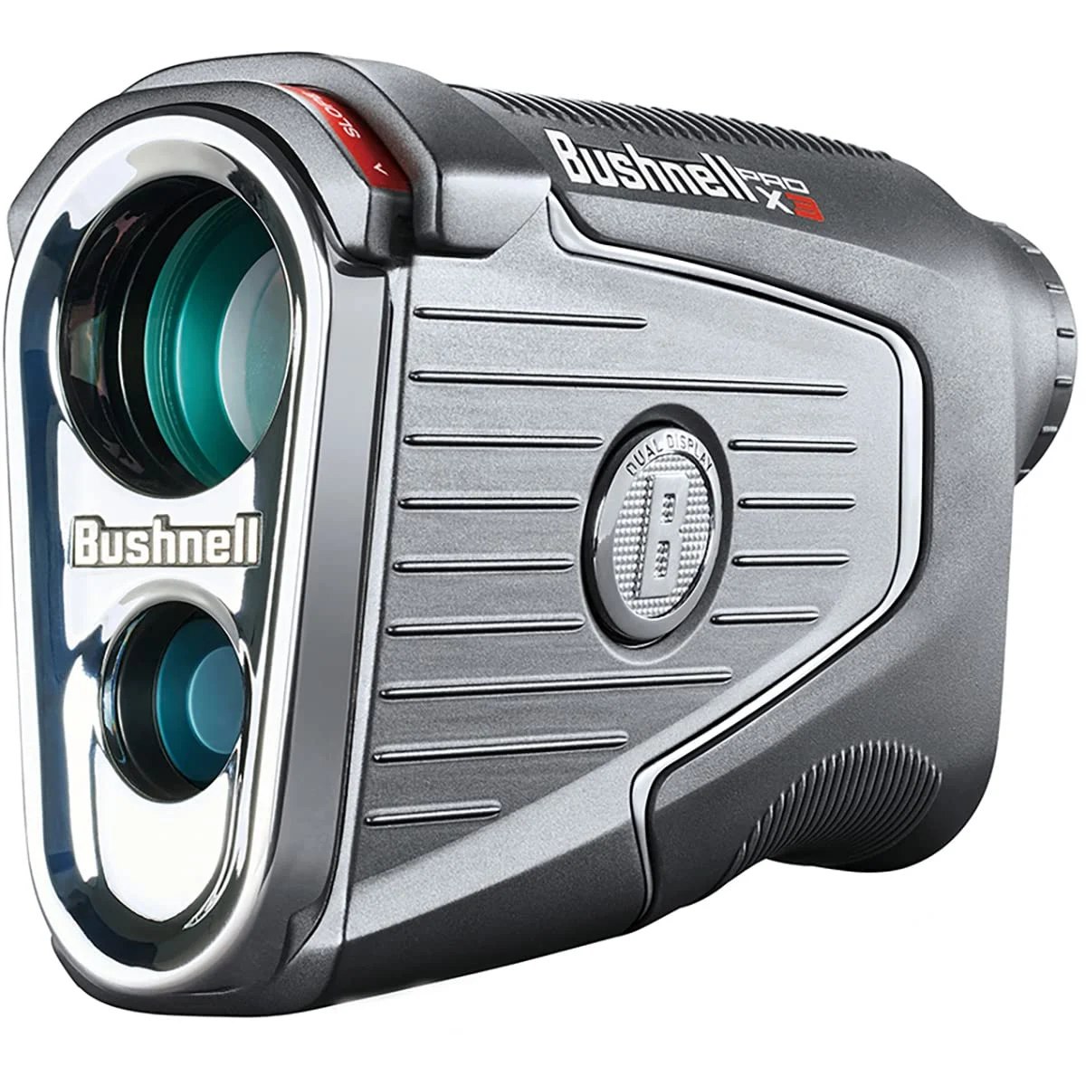 Bushnell telemetro laser da golf con funzione Slope Pro X3 Jolt grigio argento