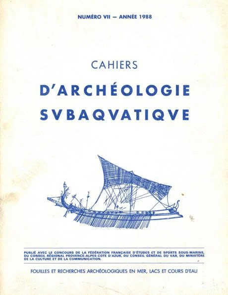 cahiers d’archeologie subaquatique numero VII annee 1988 - Libri e DVD