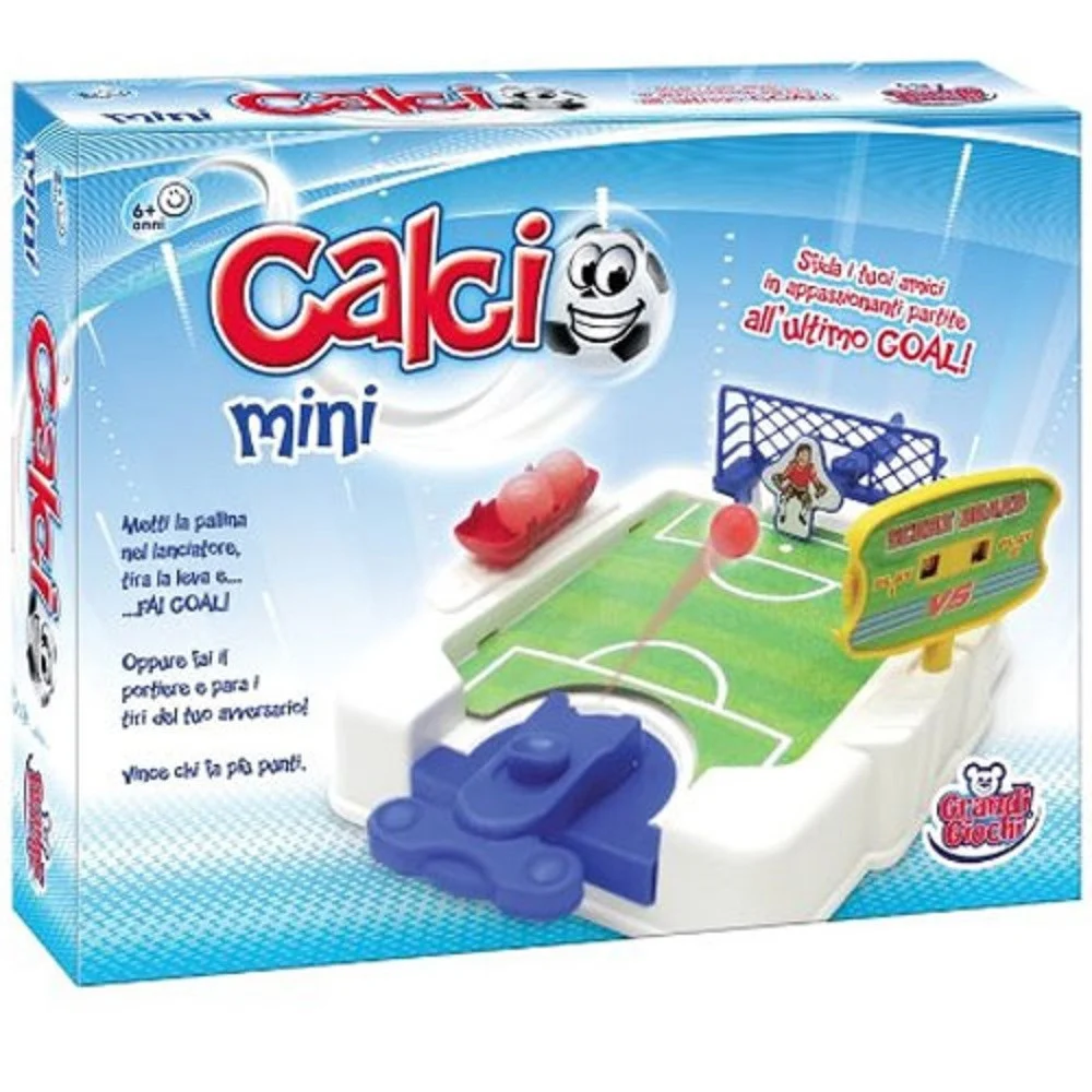 CALCIO MINI GIOCO DA TAVOLO CALCETTO PALLONE TIRO IN PORTA PER 2 GIOCATORI - TrAdE Shop Traesio