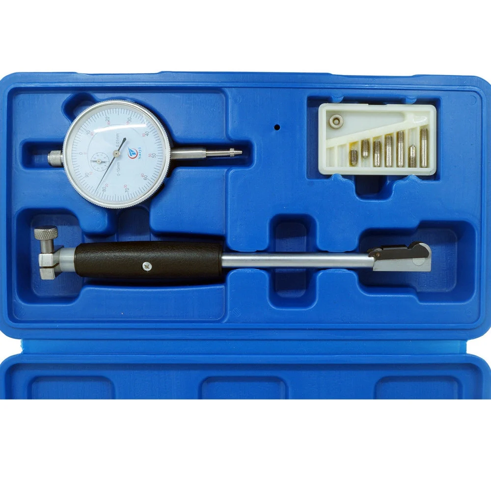 CALIBRO MICROMETRO MISURAZIONE DIAMETRO INTERNO FORI SONDA 18-35mm 0-10mm 0.01mm
