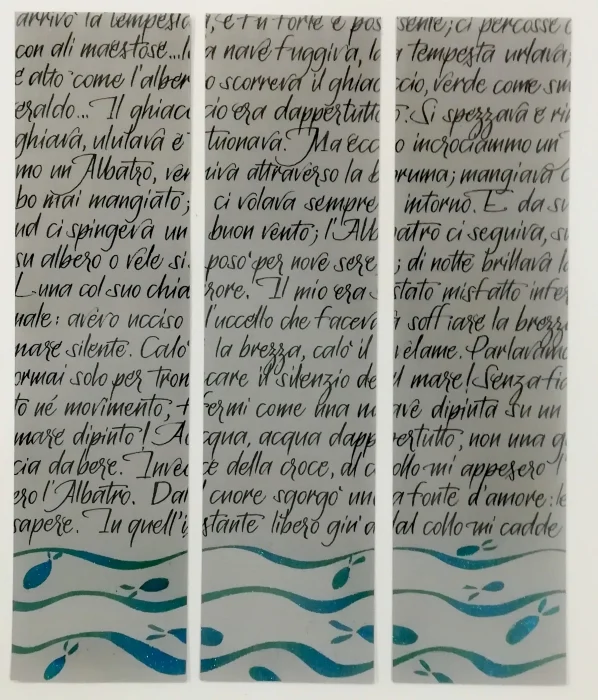 segnalibri “calli-puzzle” – samuel taylor coleridge