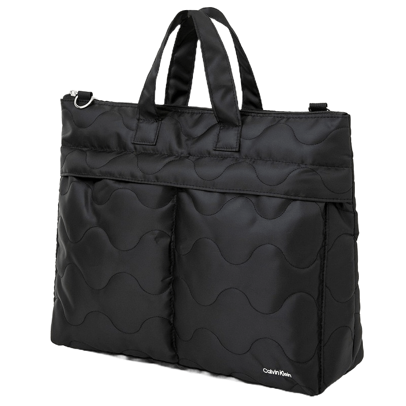 Calvin Klein Borsa Trapuntata Modello 12345 Nero 20L