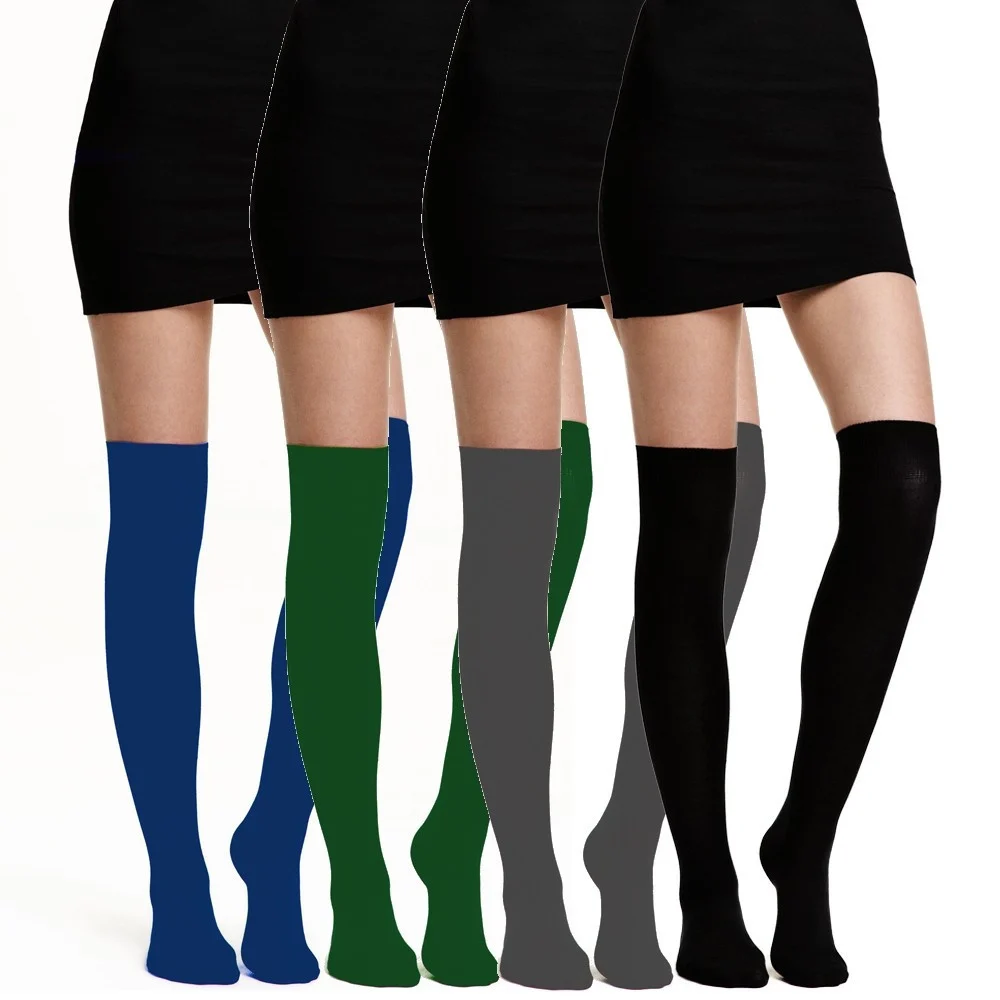 CALZE PARIGINE DA DONNA LUNGHE 12 PAIA VARI COLORI CALZA PARIGINA FS6129 - TrAdE Shop Traesio