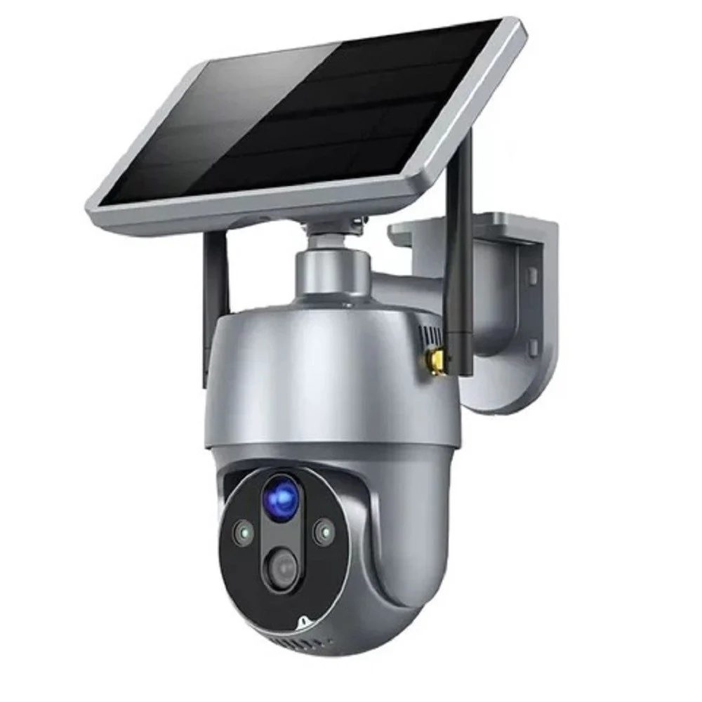CAMERA CON PANNELLO SOLARE WIFI P2P 355° 12A 3,6MM AUDIO BIDIREZIONALE Q-SX01