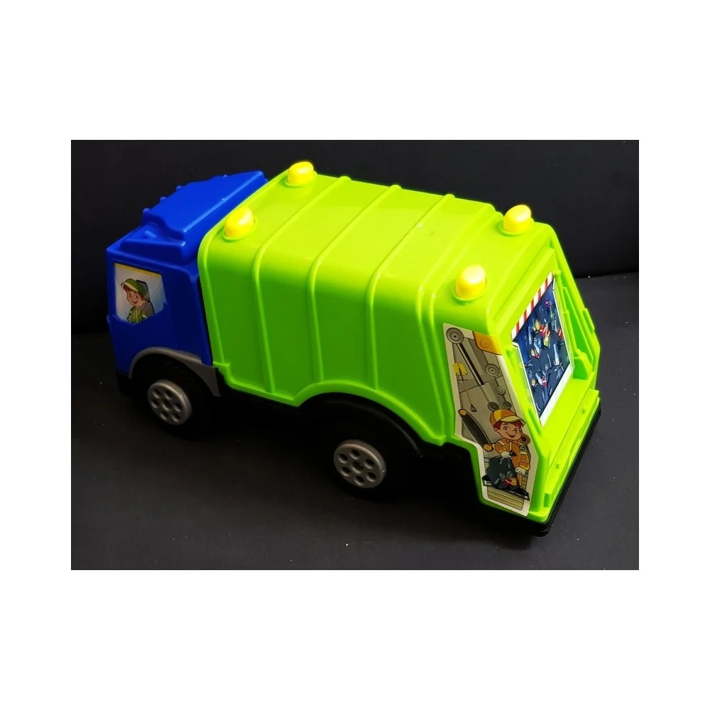 CAMION SPAZZATURA TRASPORTO RIFIUTI 40x23x15CM GIOCO SPIAGGIA MARE SPORT BIMBINI - TrAdE Shop Traesio