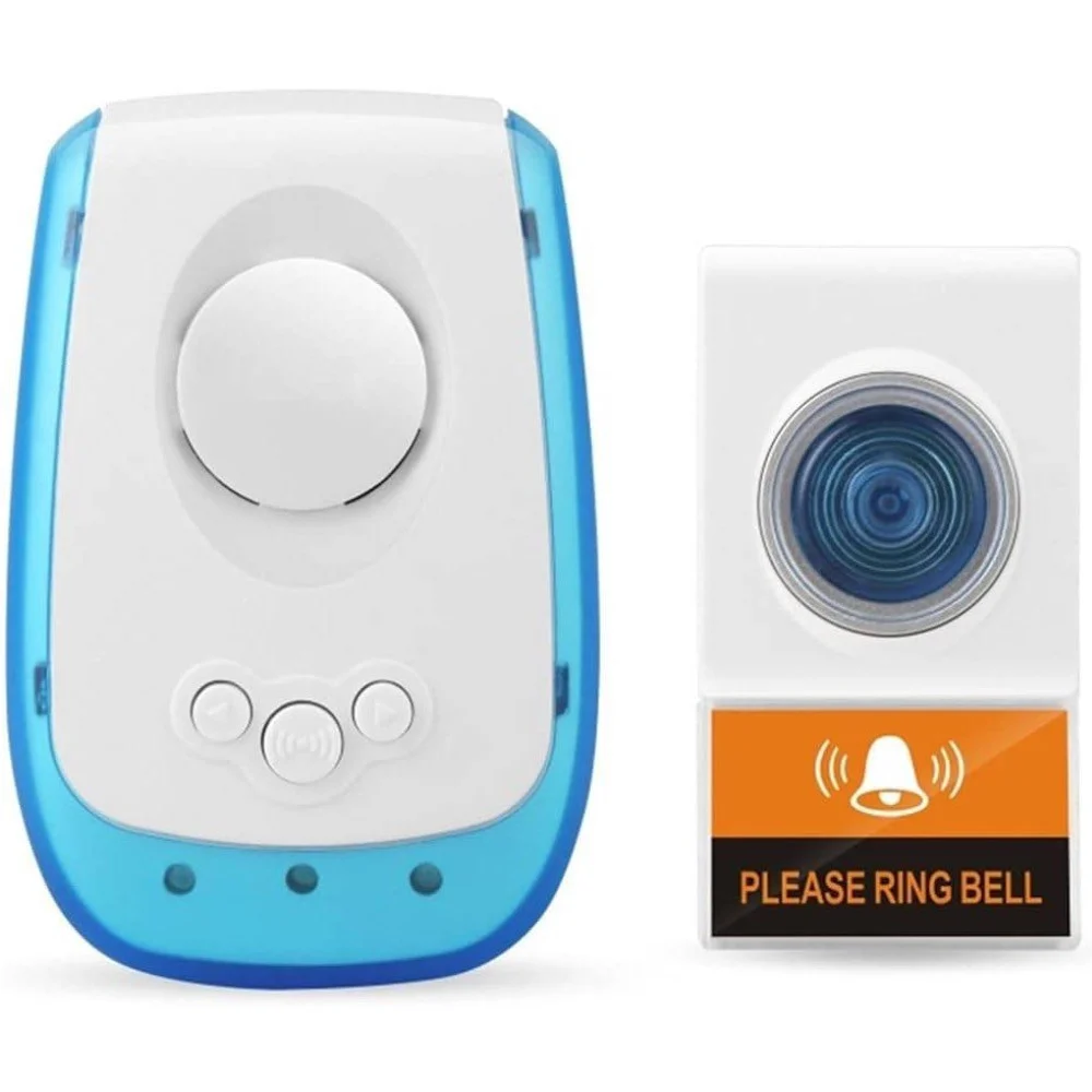 CAMPANELLO WIRELESS SENZA FILI 38 SUONERIE REGOLABILI DISTANZA OPERATIVA 150MT - TrAdE Shop Traesio