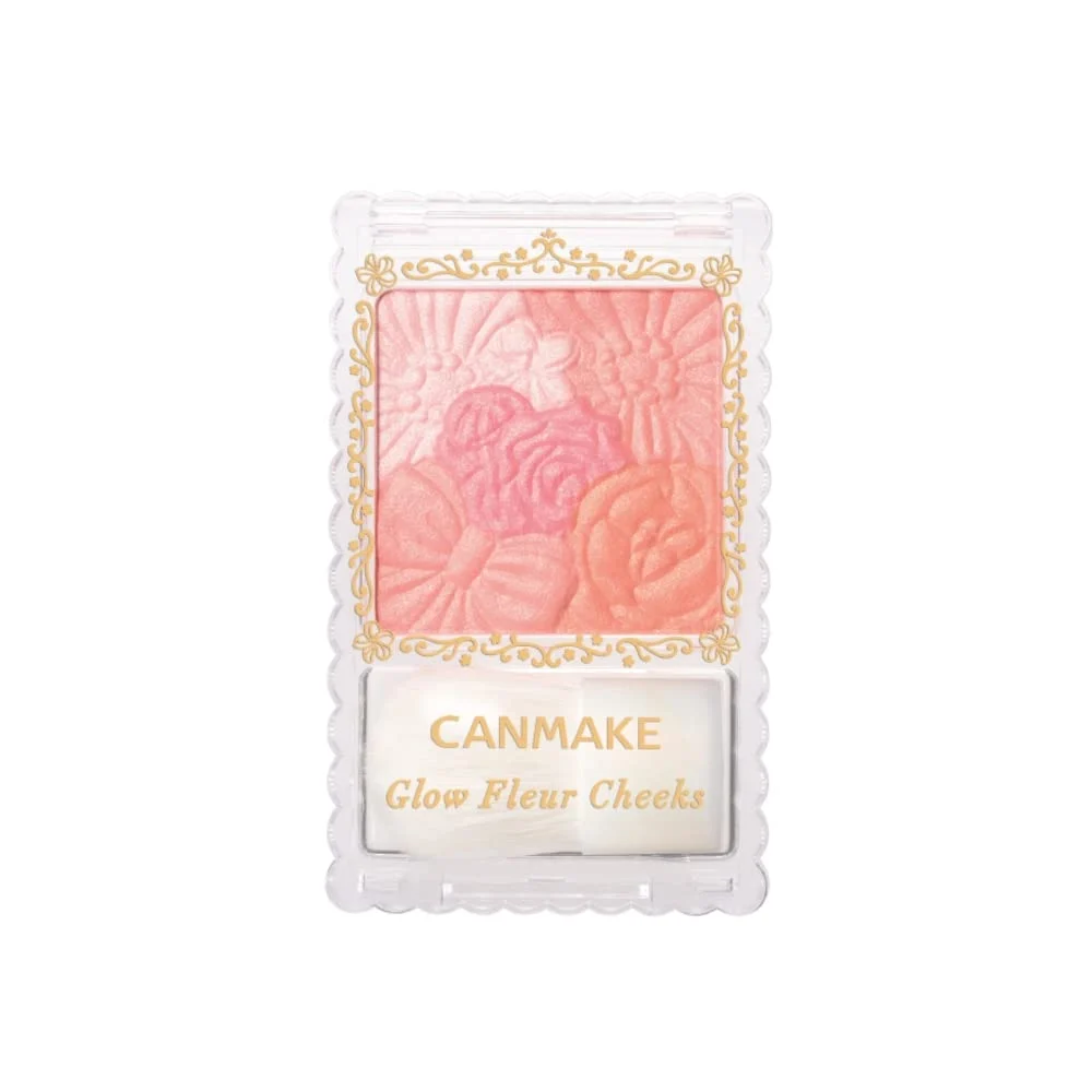 CANMAKE Glow Fleur Cheeks Blush 3g Model No. 01 Pink