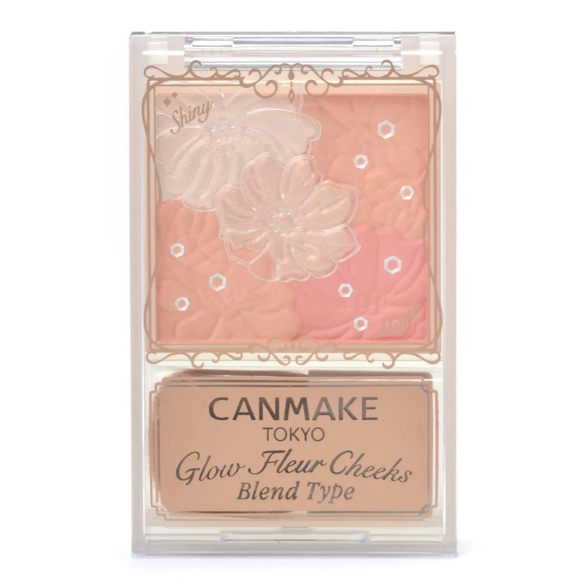 CANMAKE Glow Fleur Cheeks Matte Type Blend 01 Pink 4g