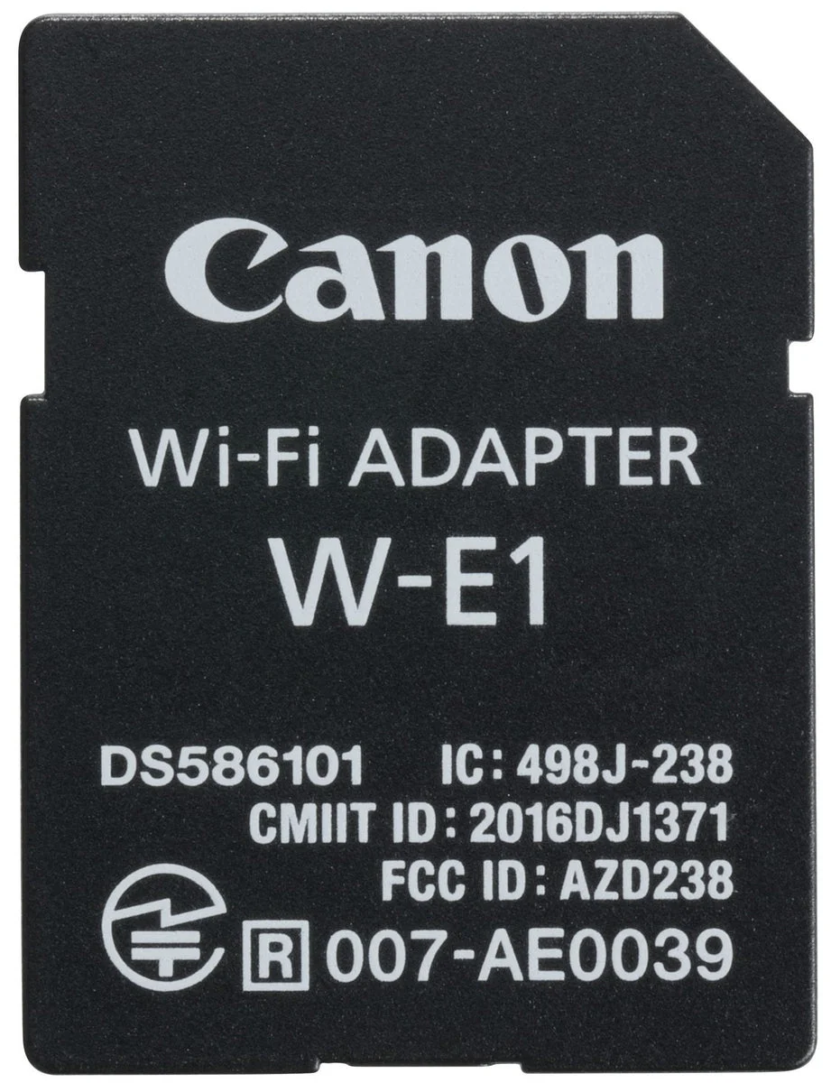 Canon Wi-Fi Adapter Wireless Network for EOS Cameras W-E1