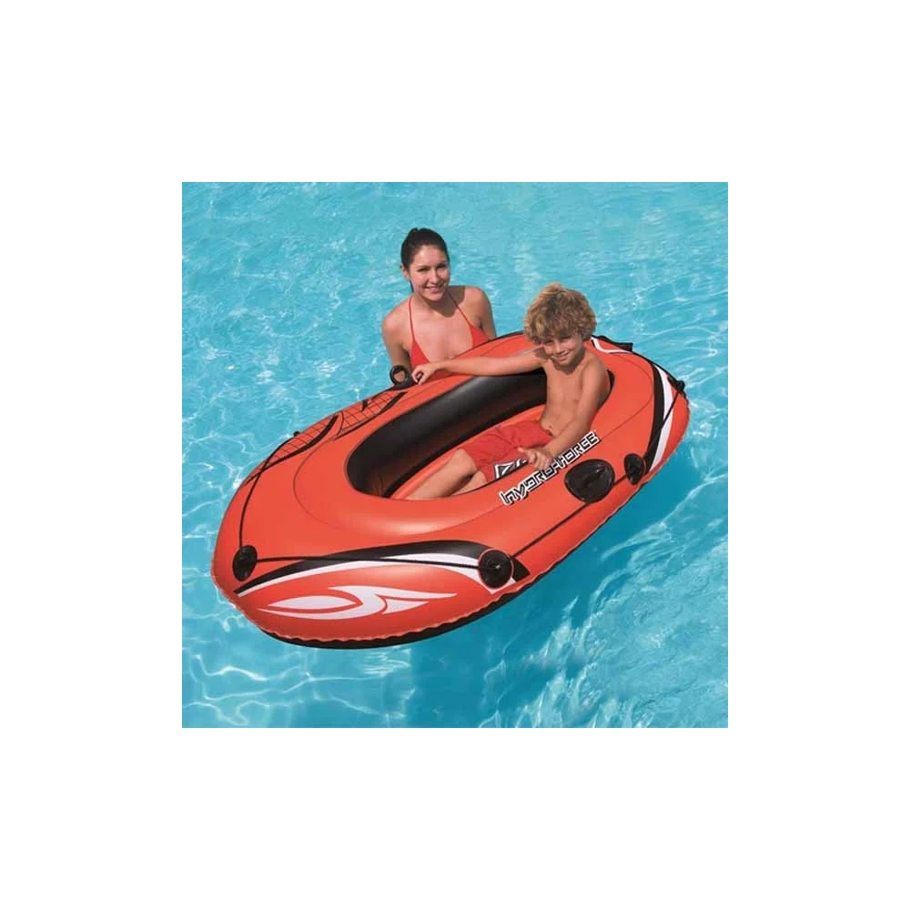 CANOTTO GONFIABILE PER MARE E PISCINA 155 X 97 CM ROSSO HYDROFORCE - TrAdE Shop Traesio
