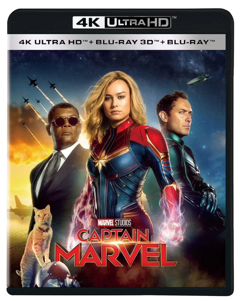 Captain Marvel Set Blu-ray 4K UHD + 3D Blu-ray