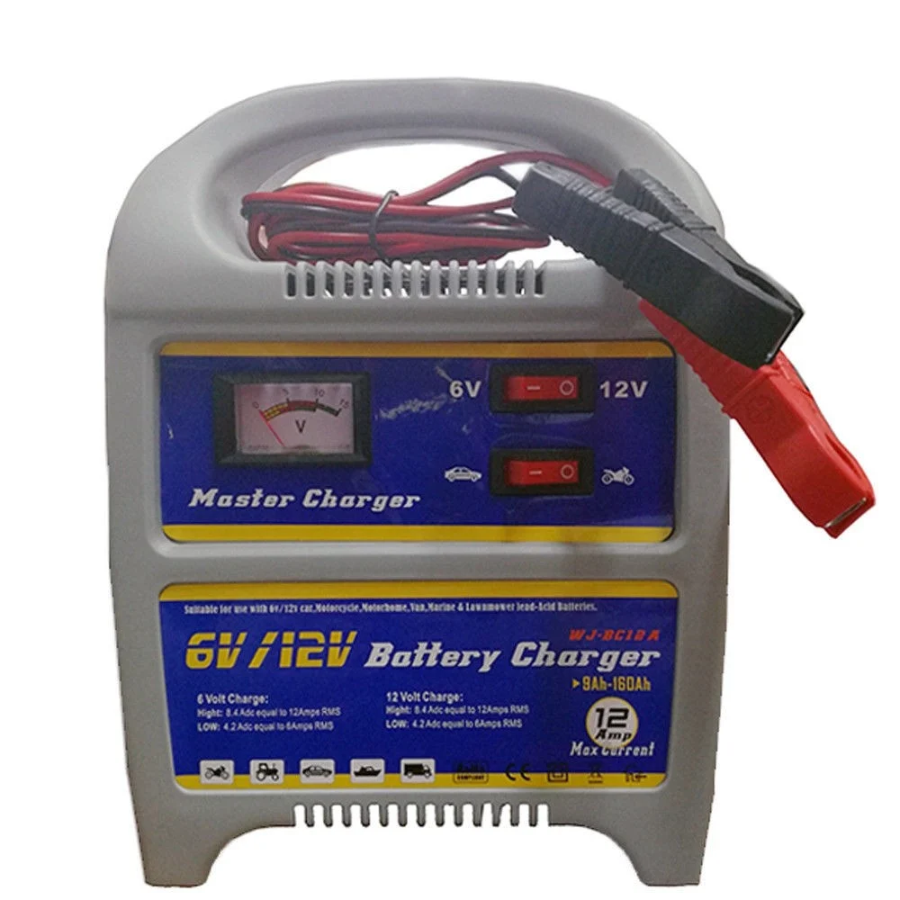 CARICA BATTERIE PORTATILE AUTO MOTO BARCA CAMPER 12V 12 AMPERE CARICA STARTER - TrAdE Shop Traesio