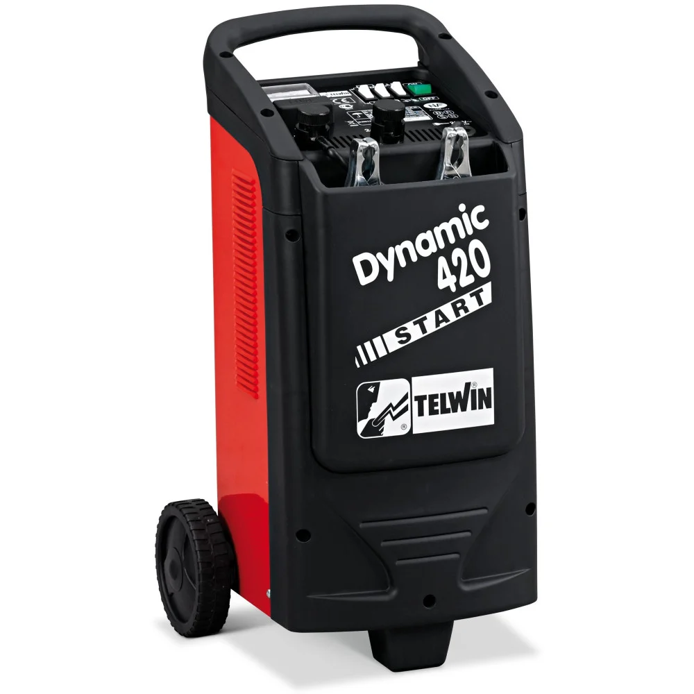 CARICABATTERIE AVVIATORE A CARRELLO TELWIN Modello DYNAMIC 420 START - Telwin ®
