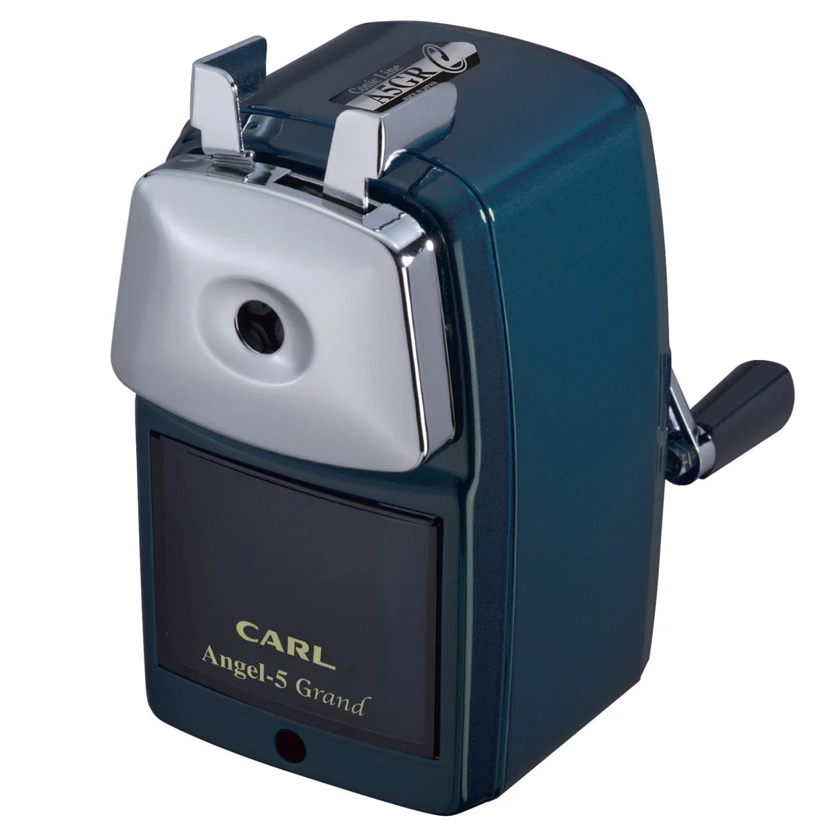 Carl Angel-5 Gran Conic Blue Manual Desktop Pencil Sharpener Japan