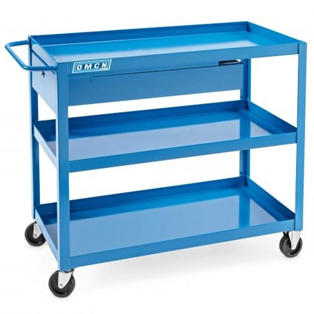 CARRELLO E BANCO DA LAVORO OMCN 109/B PORTA ATTREZZI PORTATA 150 KG MONOBLOCCO
