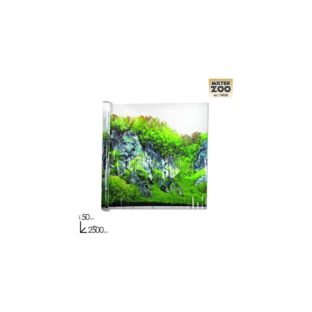 CARTA DECORATIVA PER ACQUARIO 50 X 2500 CM PANNELLO DECORATIVO ACQUARI SFONDO - TrAdE Shop Traesio