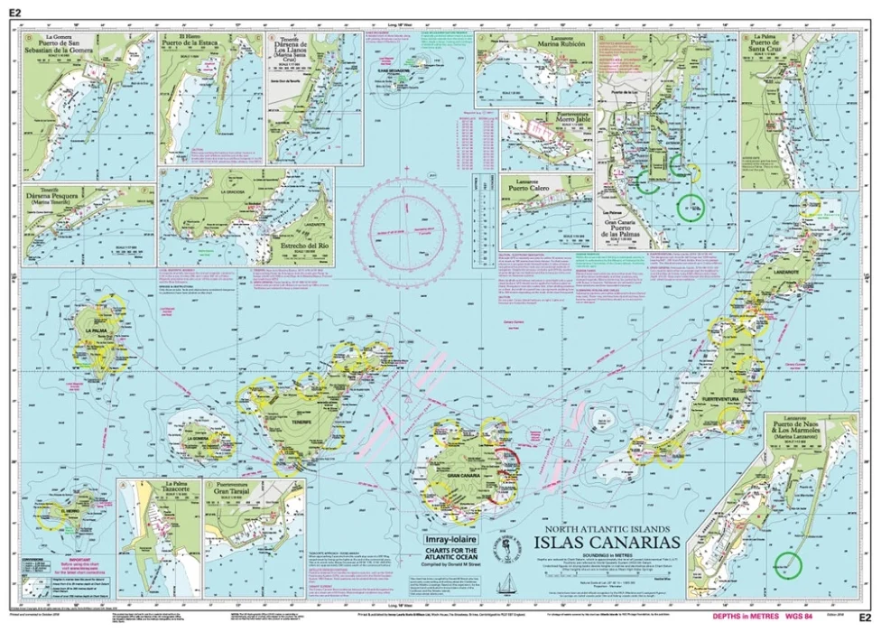 carta nautica n. E2 - Carte nautiche, da pesca…