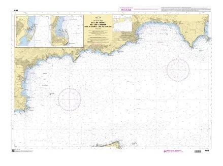 carta nautica n. 6616L - Carte nautiche, da pesca…