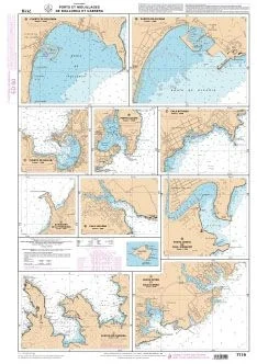ports et mouillages de mallorca et cabrera n. 7119 (2007) - Carte nautiche, da pesca…