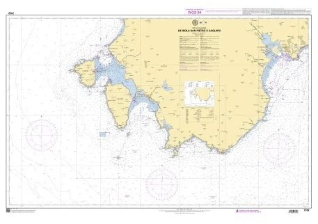 de isola san pietro a cagliari n. 7332 (2020) - Carte nautiche, da pesca…