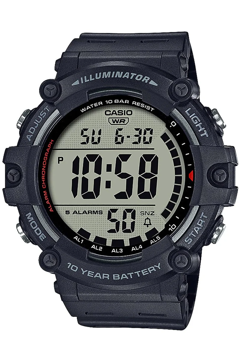 CASIO orologio digitale uomo impermeabile 10 ATM AE-1500WH-1AJF nero