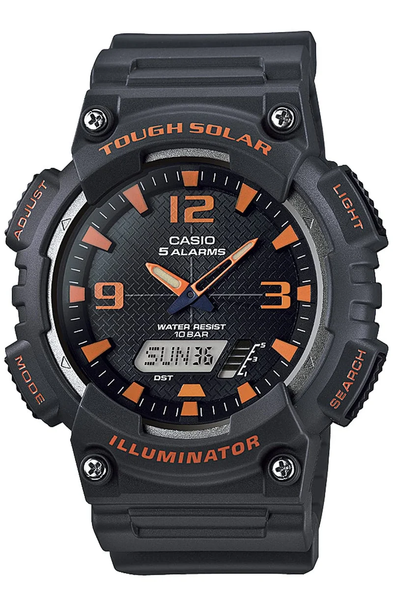 Casio Orologio Digitale-Analogico Nero AQ-S810W-8AJH Impermeabile Solare