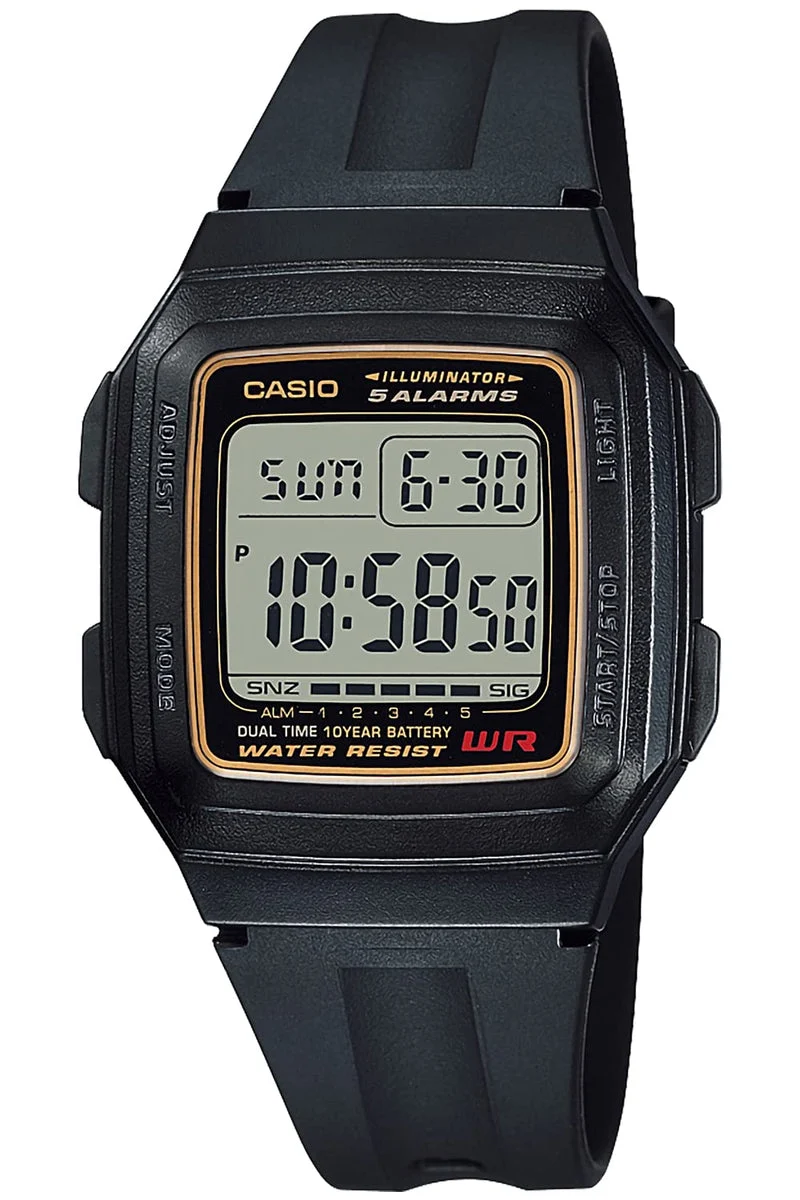 CASIO Classic Digital Men's Watch F201WA9AJH Black