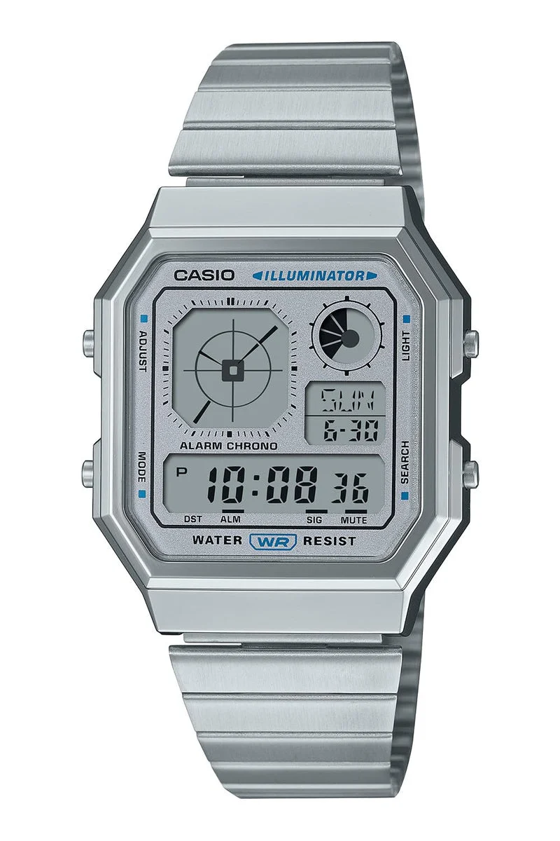 CASIO Classic Men's Watch A130WE-7AJF Silver