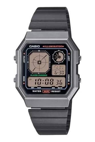 CASIO Classic Men's Watch A130WEGG-1AJF Gunmetal Color Authentic Japan Model