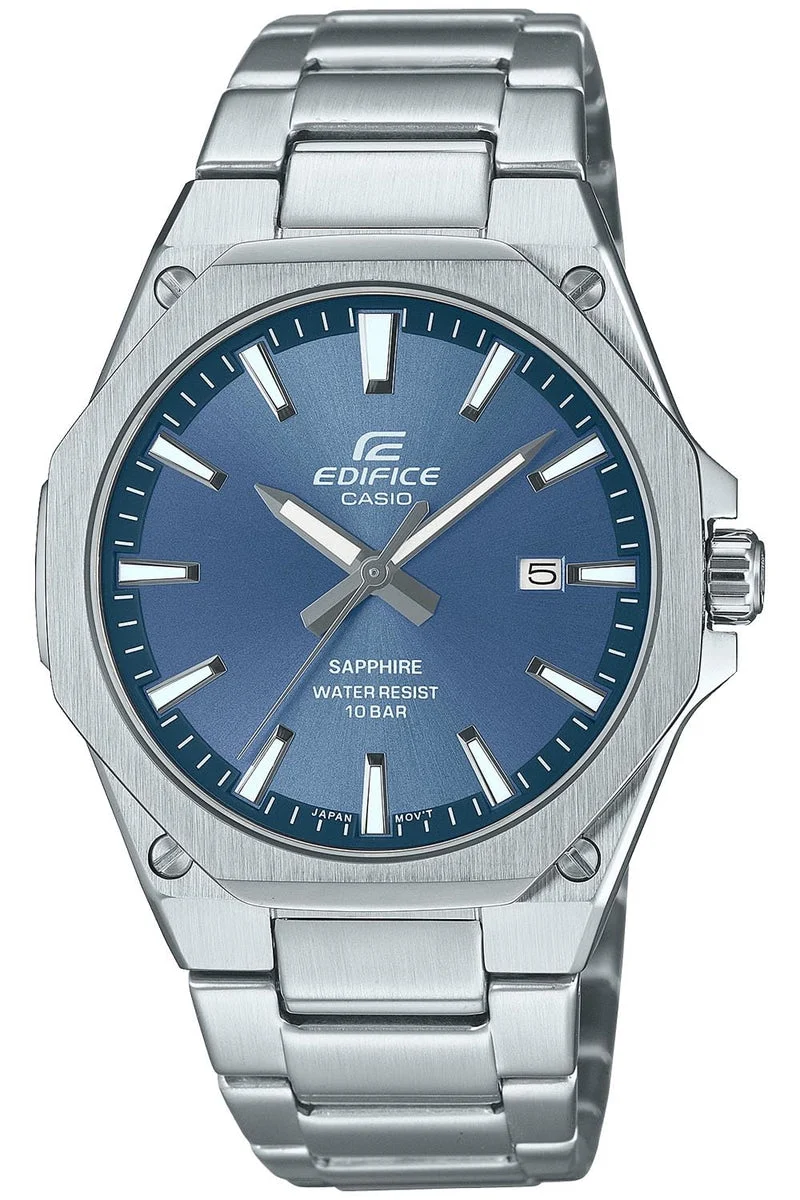 CASIO Edifice Men's Watch Sapphire Glass EFR-S108DJ-2AJF Silver