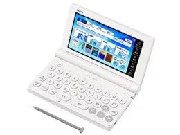 Casio Ex-Word Dizionario Elettronico Studio Inglese e Giapponese XD-SA4900WE Bianco 10GB