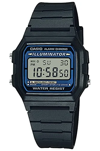 CASIO Orologio Digitale Nero da Uomo F-105W-1AWJH