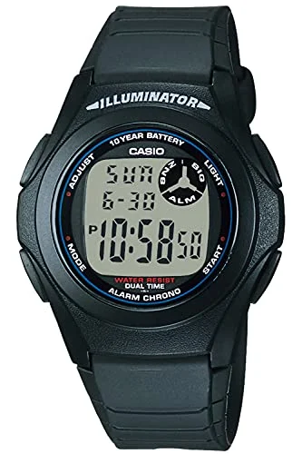 CASIO F-200W-1AJH Collection Men's Digital Watch Black