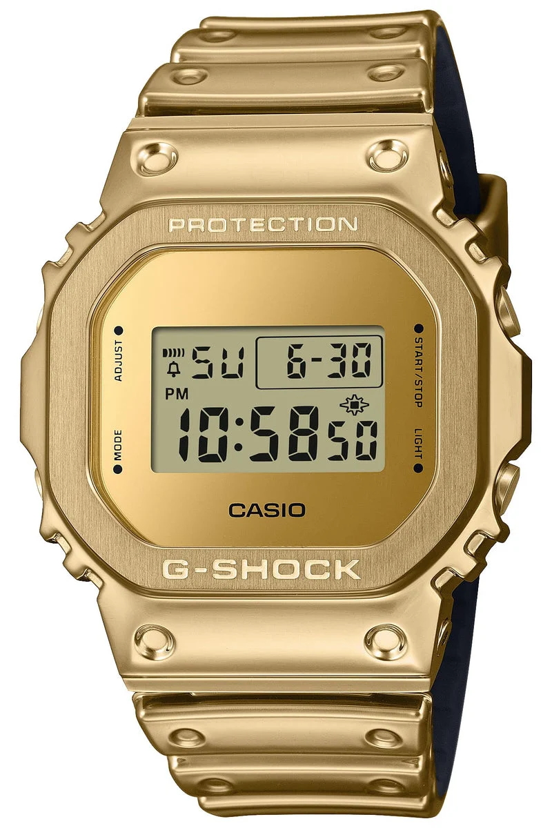 Casio G-Shock orologio da uomo Fine Metallic GM-5600YMG-9JF oro 200 m