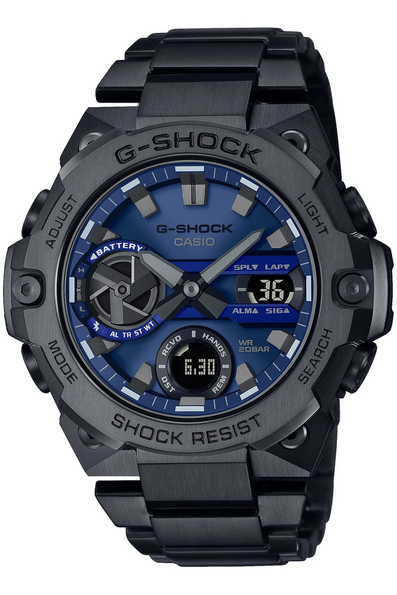 Casio G-Shock Orologio G-Steel GST-B400BD-1A2 Link Smartphone Grigio