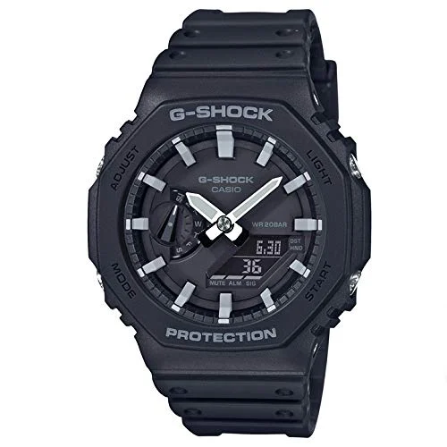 CASIO G-Shock GA-2100 Combi Watch Carbon Core Guard Black