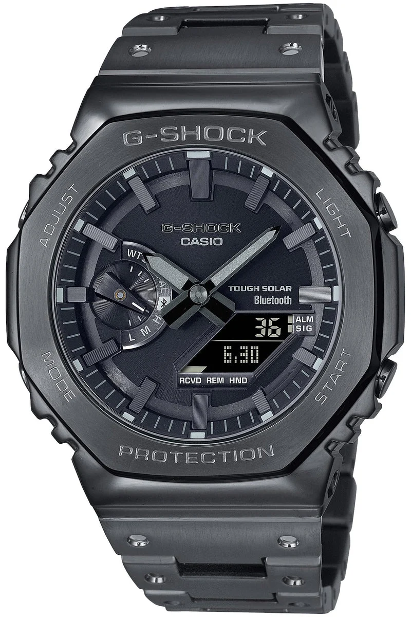 Casio orologio G-Shock da uomo full metal solare Bluetooth GM-B2100BD-1AJF nero