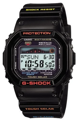 CASIO G-Shock G-Lide Tough Solar Radio GWX-5600-1JF Black Men's Watch