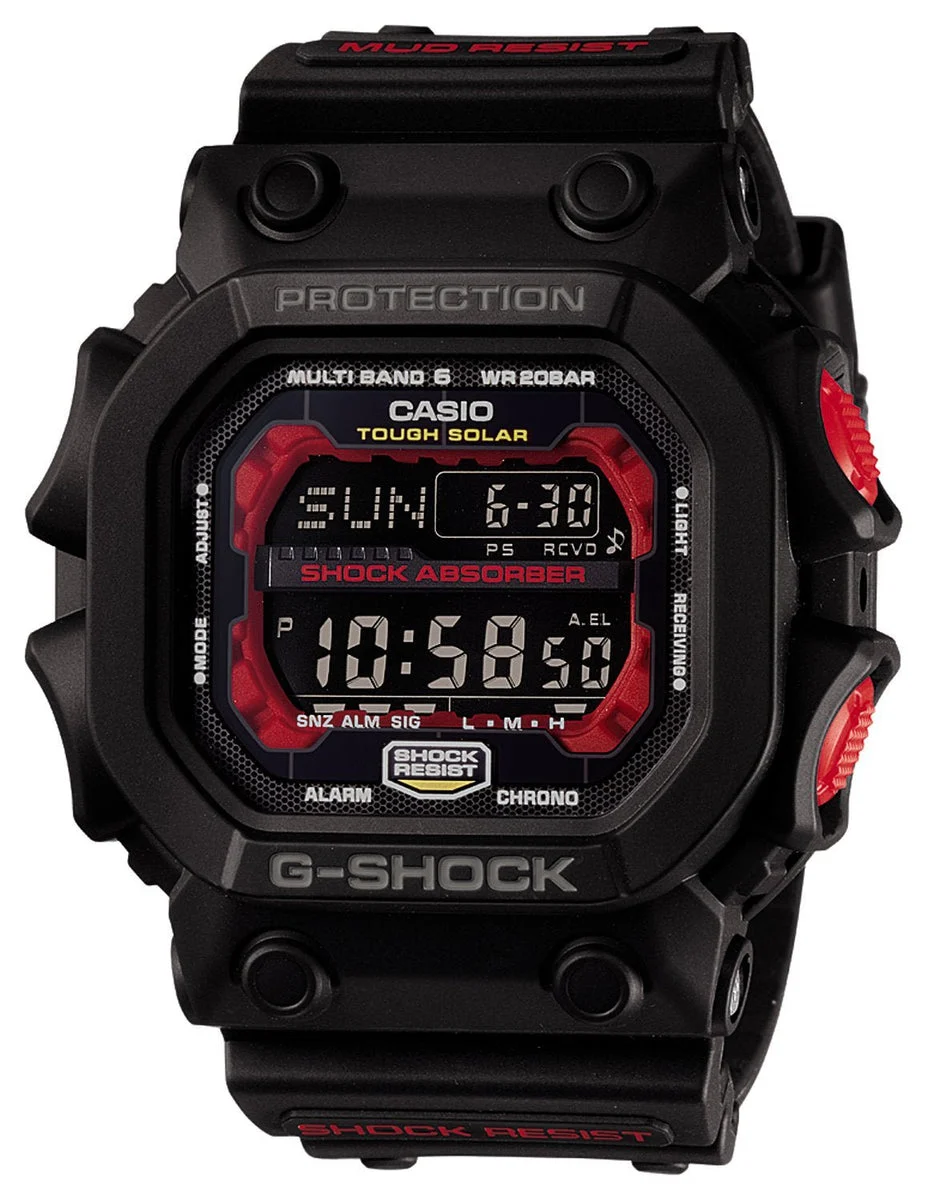 CASIO G-Shock GXW-56-1AJF Men's Radio-Controlled Solar Watch Black (Japan model)