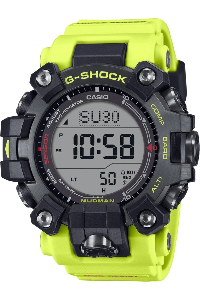 Casio G-Shock Mudman Solare Radio GW-9500MRY-1A9 Orologio Giallo Uomo