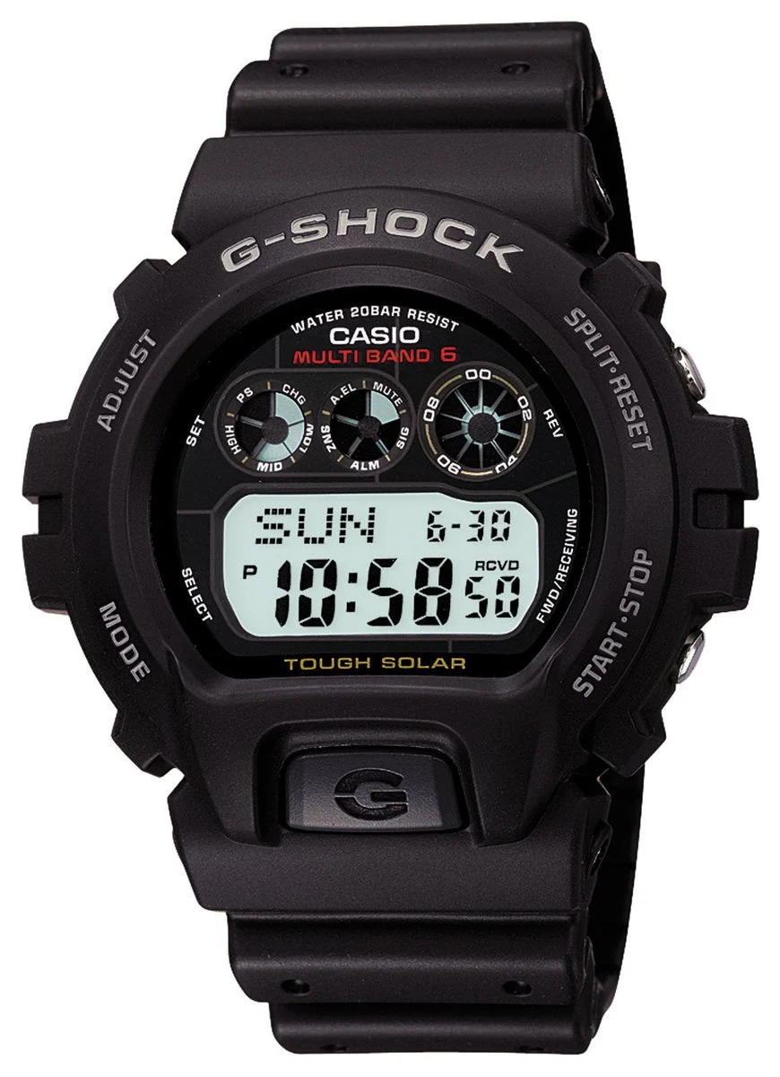 CASIO G-Shock Solar Radio-Controlled Men's Watch GW-6900-1JF Black Made in Japan