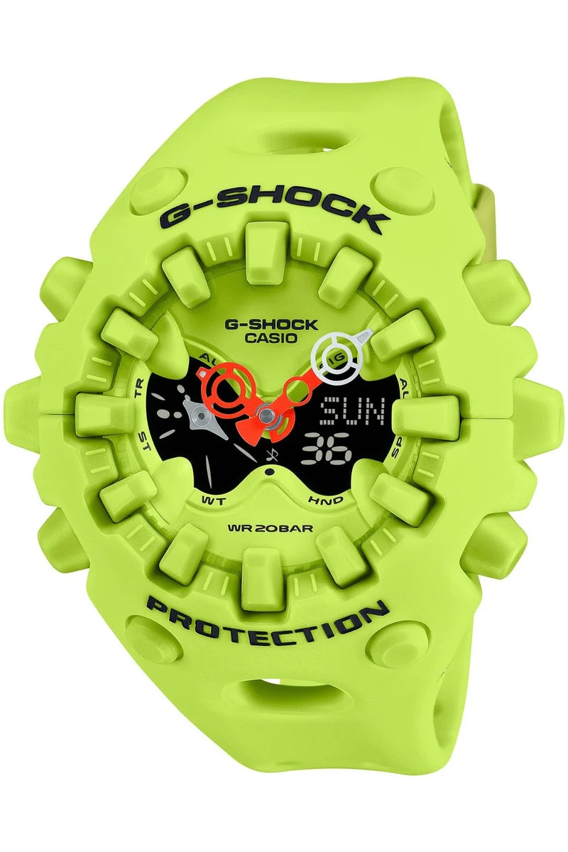 CASIO Orologio G-Shock Uomo Modello GA-V01-9AJF Giallo 20 ATM