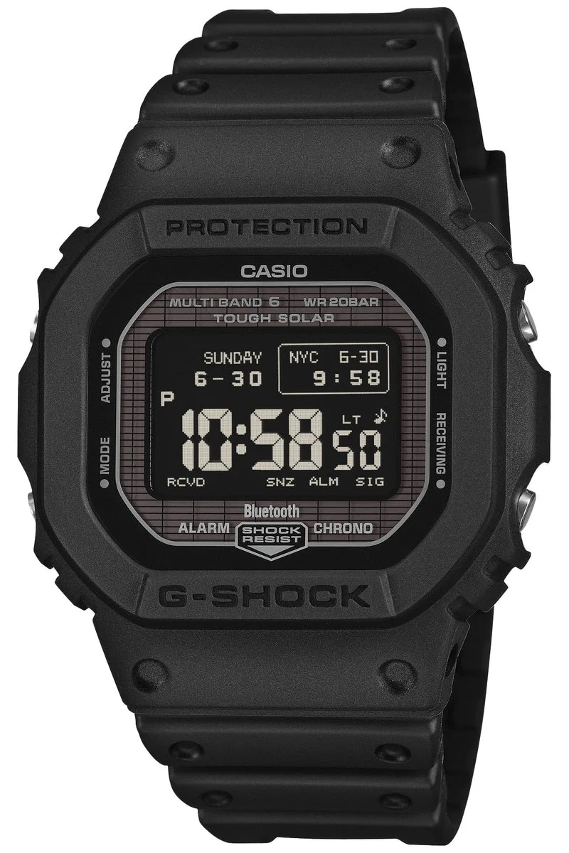 CASIO G-SHOCK orologio uomo BX5600-1A1JF MIP LCD Bluetooth total black