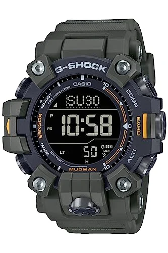 Casio G-SHOCK Watch GW-9500-3JF Verde Resistente all'Acqua