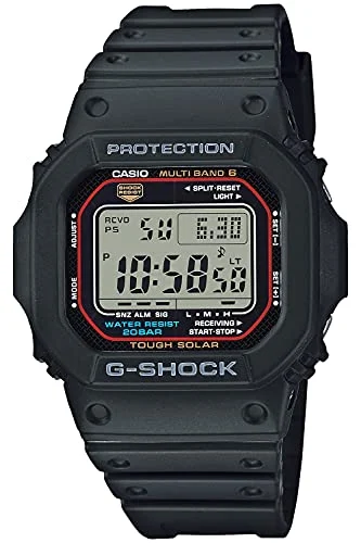 CASIO G-SHOCK Orologio Solare Impermeabile 20 ATM GW-M5610U-1JF Nero